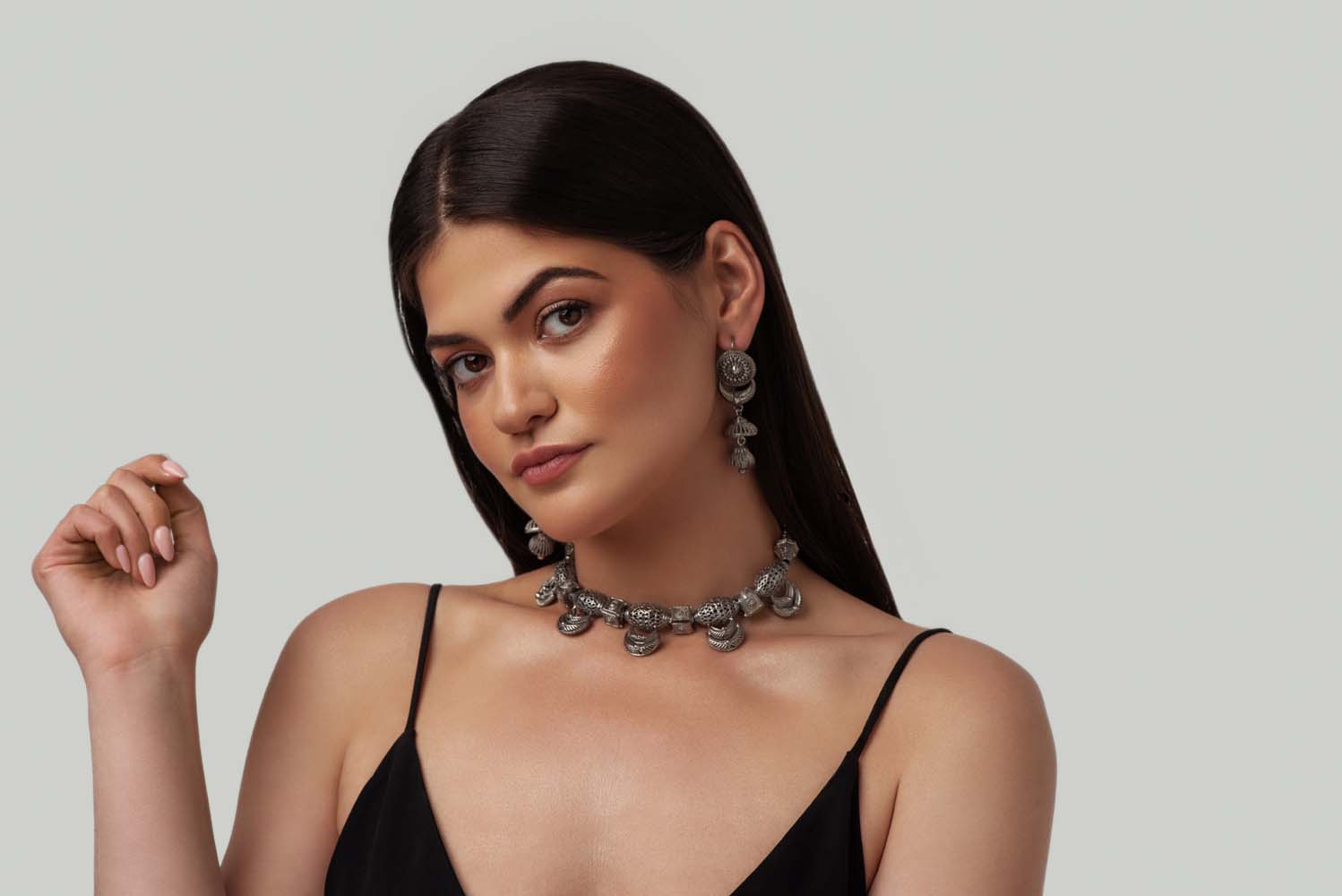 Indus Valley Multani Moon Choker Set image 1