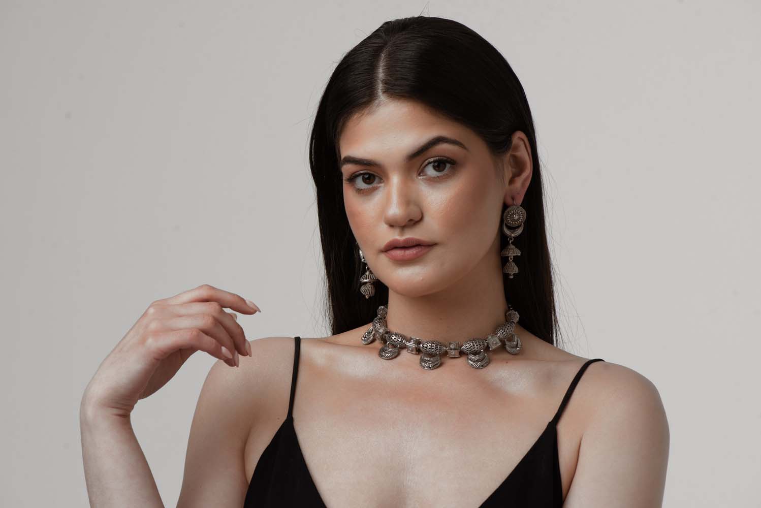 Indus Valley Multani Moon Choker Set image 4