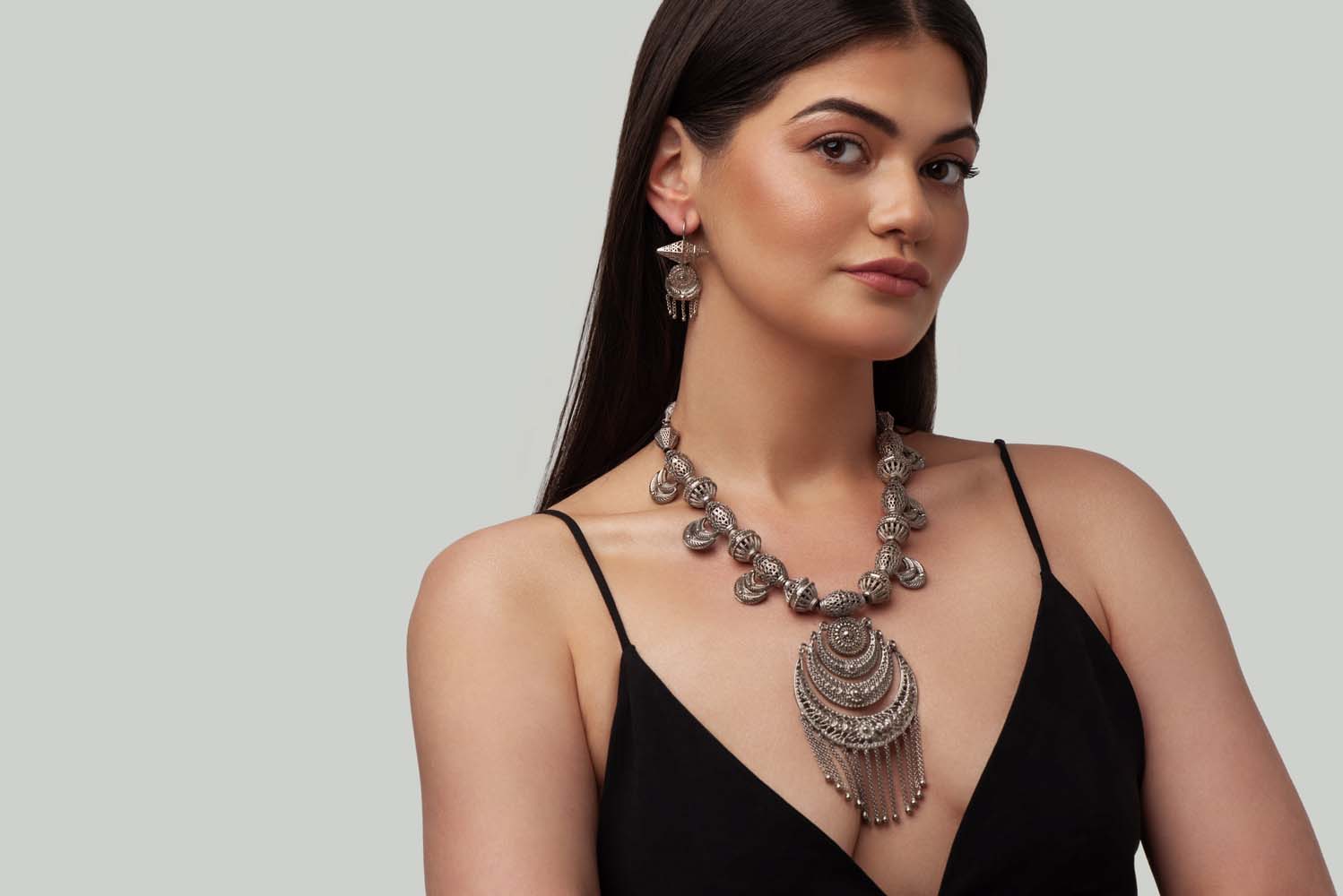 Indus Valley Multani Moon Mala Set image 2