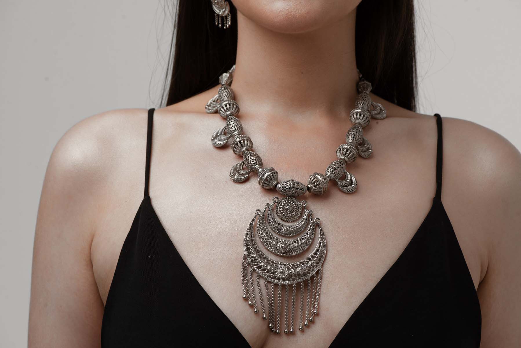 Indus Valley Multani Moon Mala Set image 3