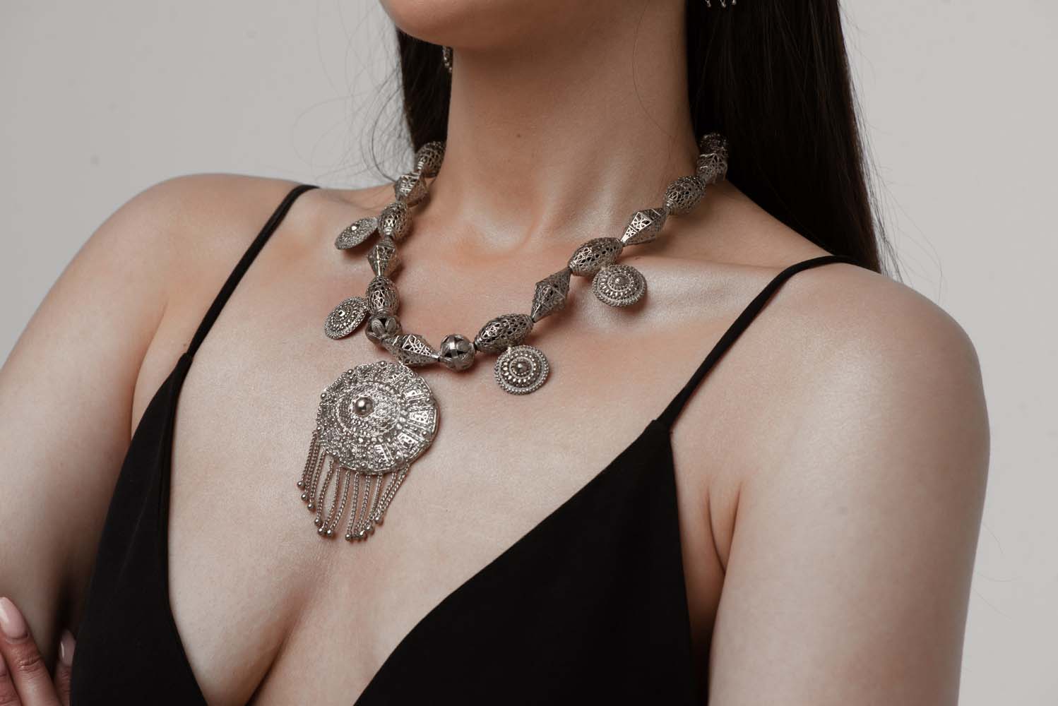 Indus Valley Multani Oval Mala Set image 4