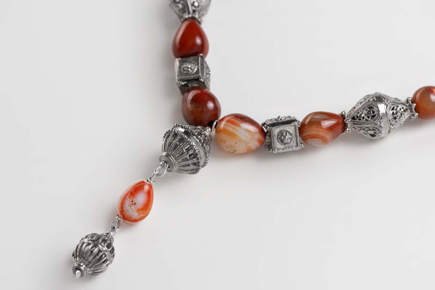 Indus Valley Multani with Stones Necklace image 1