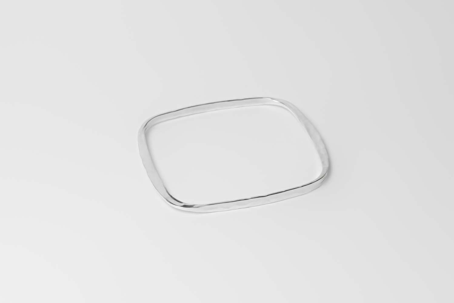 Mexico Hammered Square Bangle image 2