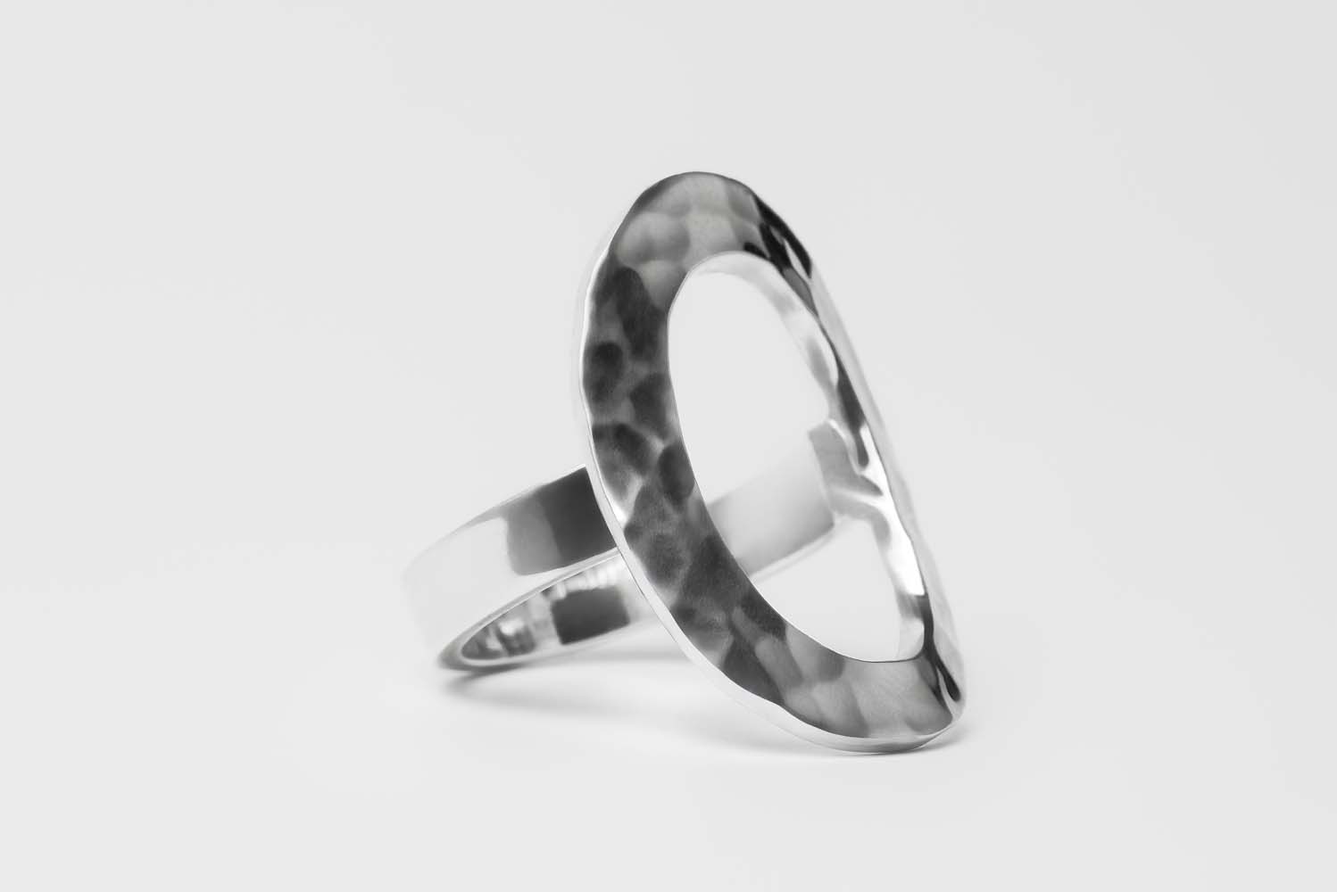 Mexico Hammered O Ring image 2