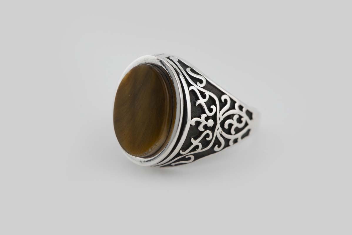 Men - Tigereye Ring
