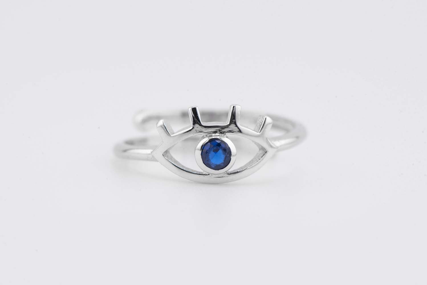 Evil Eye Single Eye Ring