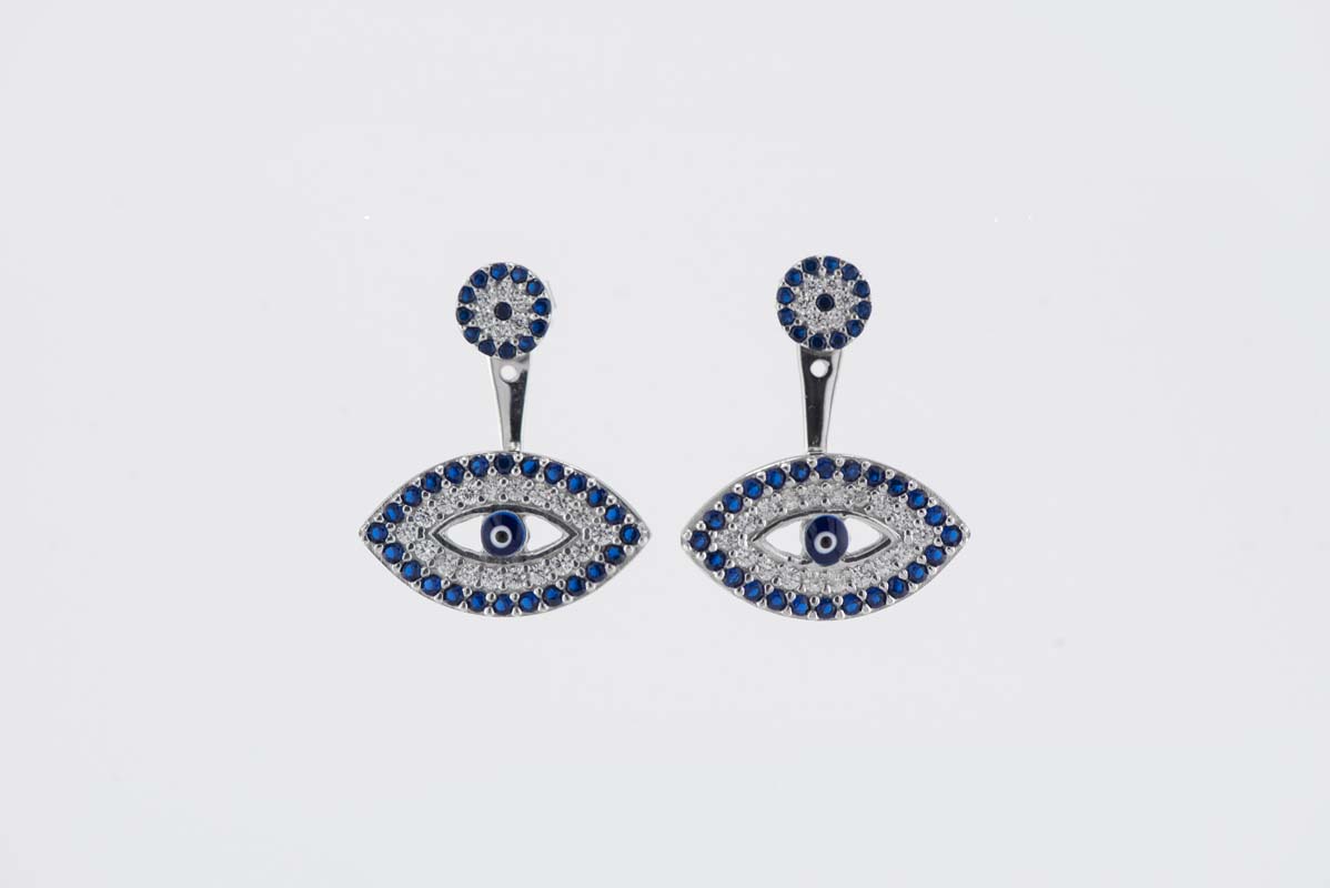 Evil Eye Double Eyes Earrings